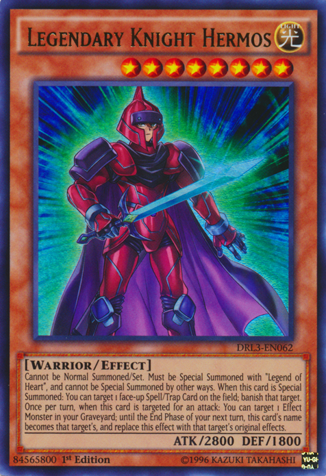 Legendary Knight Hermos [DRL3-EN062] Ultra Rare | Arkham Games and Comics