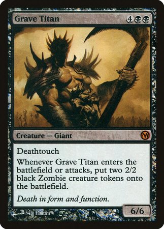 Grave Titan [Duels of the Planeswalkers Promos 2011] | Arkham Games and Comics