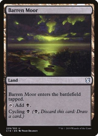 Barren Moor [Commander 2019] | Arkham Games and Comics