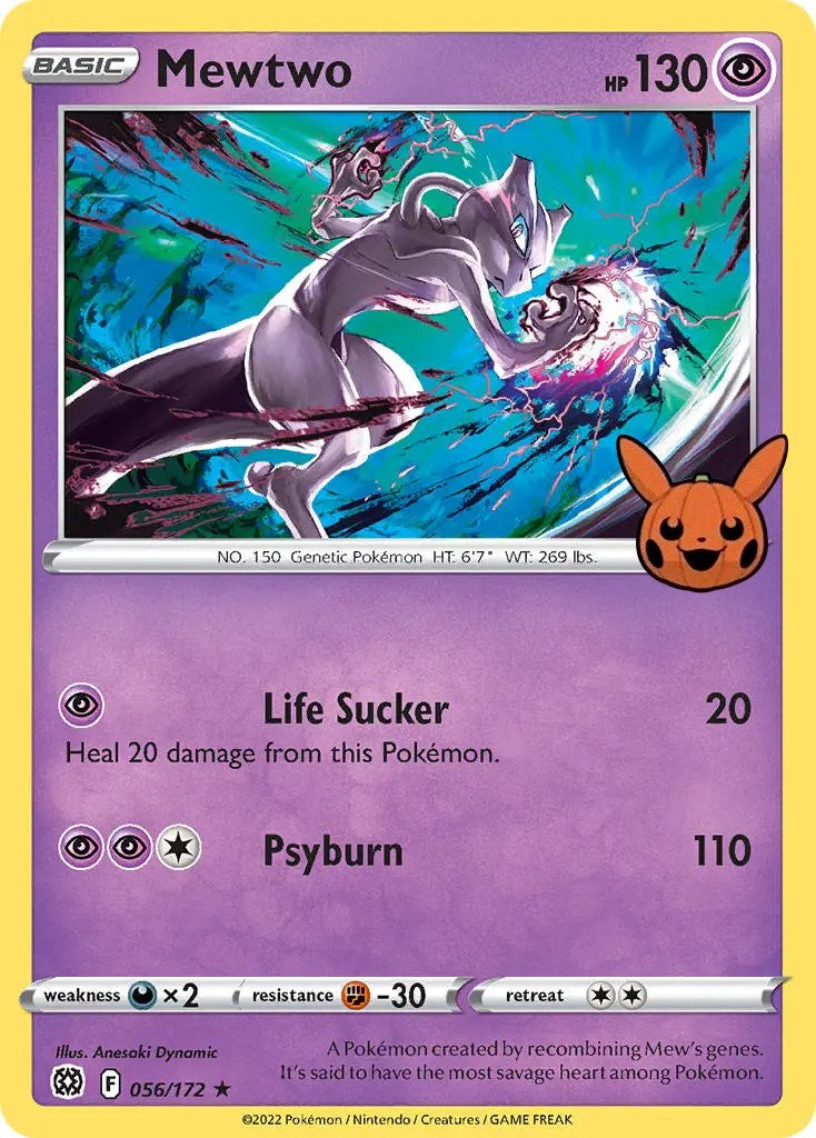 Mewtwo (056/172) [Trick or Trade] | Arkham Games and Comics