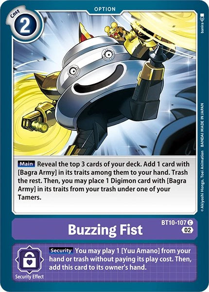 Buzzing Fist [BT10-107] [Revision Pack Cards] | Arkham Games and Comics