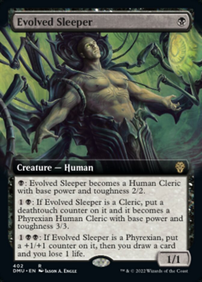 Evolved Sleeper (Extended Art) [Dominaria United] | Arkham Games and Comics