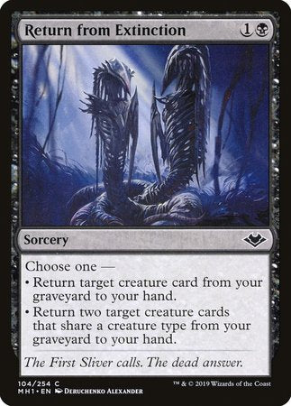 Return from Extinction [Modern Horizons] | Arkham Games and Comics