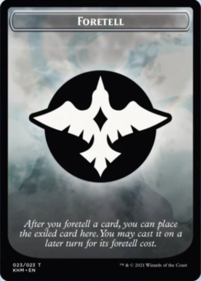 Foretell [Kaldheim Tokens] | Arkham Games and Comics