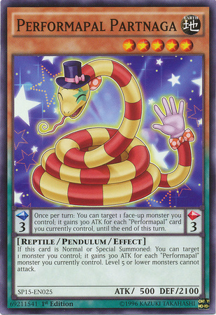 Performapal Partnaga [SP15-EN025] Common | Arkham Games and Comics