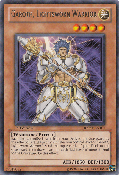 Garoth, Lightsworn Warrior [RYMP-EN101] Rare | Arkham Games and Comics