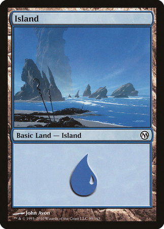 Island (99) [Duels of the Planeswalkers] | Arkham Games and Comics