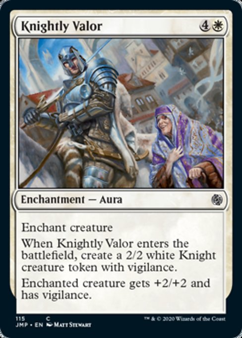 Knightly Valor [Jumpstart] | Arkham Games and Comics