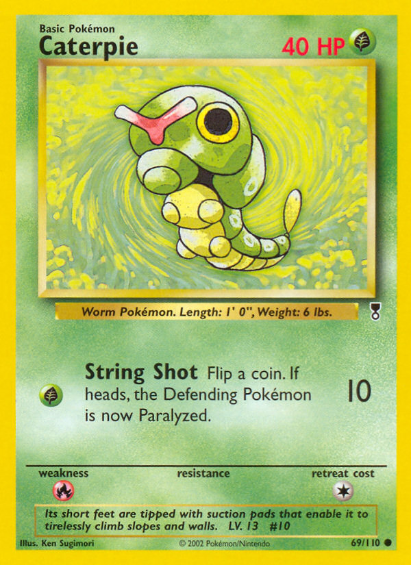 Caterpie (69/110) [Legendary Collection] | Arkham Games and Comics