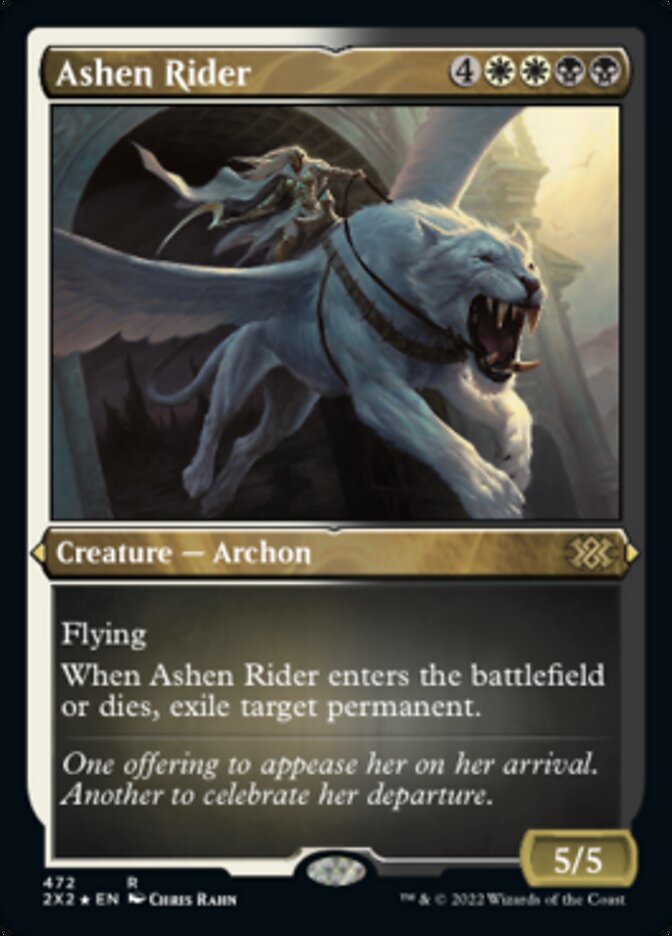 Ashen Rider (Foil Etched) [Double Masters 2022] | Arkham Games and Comics