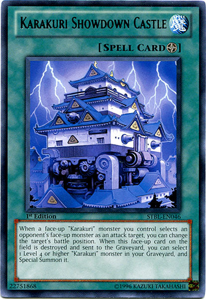 Karakuri Showdown Castle [STBL-EN046] Rare | Arkham Games and Comics