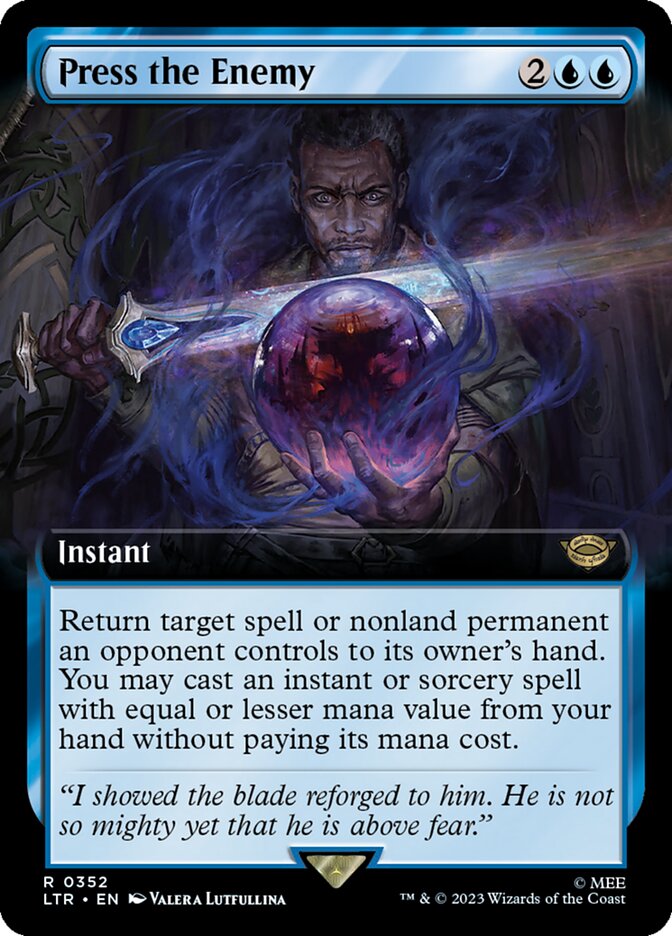 Press the Enemy (Extended Art) [The Lord of the Rings: Tales of Middle-Earth] | Arkham Games and Comics