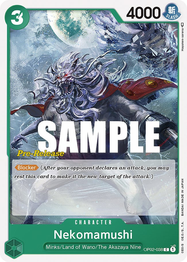 Nekomamushi [Paramount War Pre-Release Cards] | Arkham Games and Comics