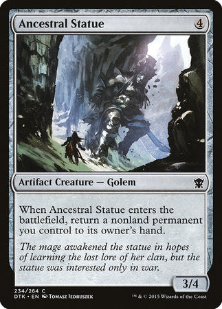 Ancestral Statue [Dragons of Tarkir] | Arkham Games and Comics