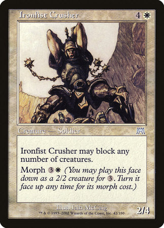 Ironfist Crusher [Onslaught] | Arkham Games and Comics