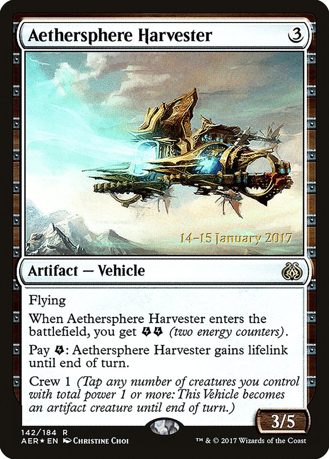 Aethersphere Harvester  [Aether Revolt Prerelease Promos] | Arkham Games and Comics