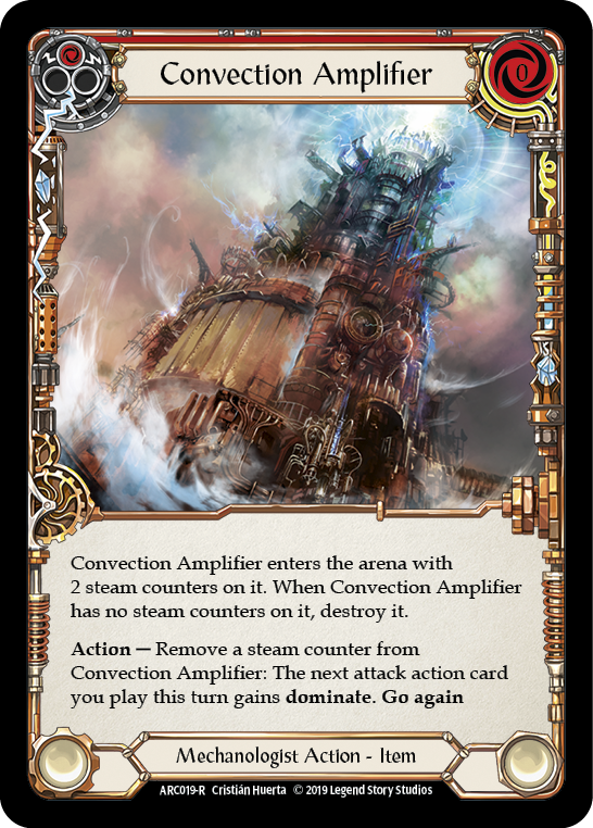 Convection Amplifier [ARC019-R] (Arcane Rising)  1st Edition Rainbow Foil | Arkham Games and Comics