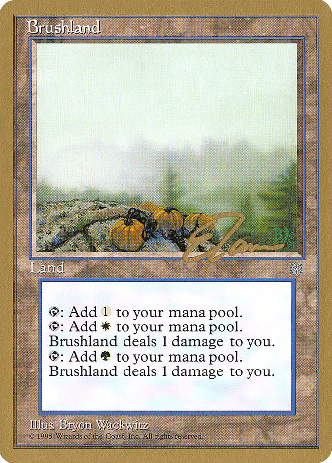 Brushland (Eric Tam) [Pro Tour Collector Set] | Arkham Games and Comics