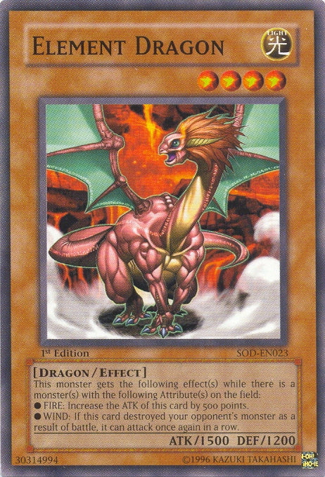 Element Dragon [SOD-EN023] Common | Arkham Games and Comics