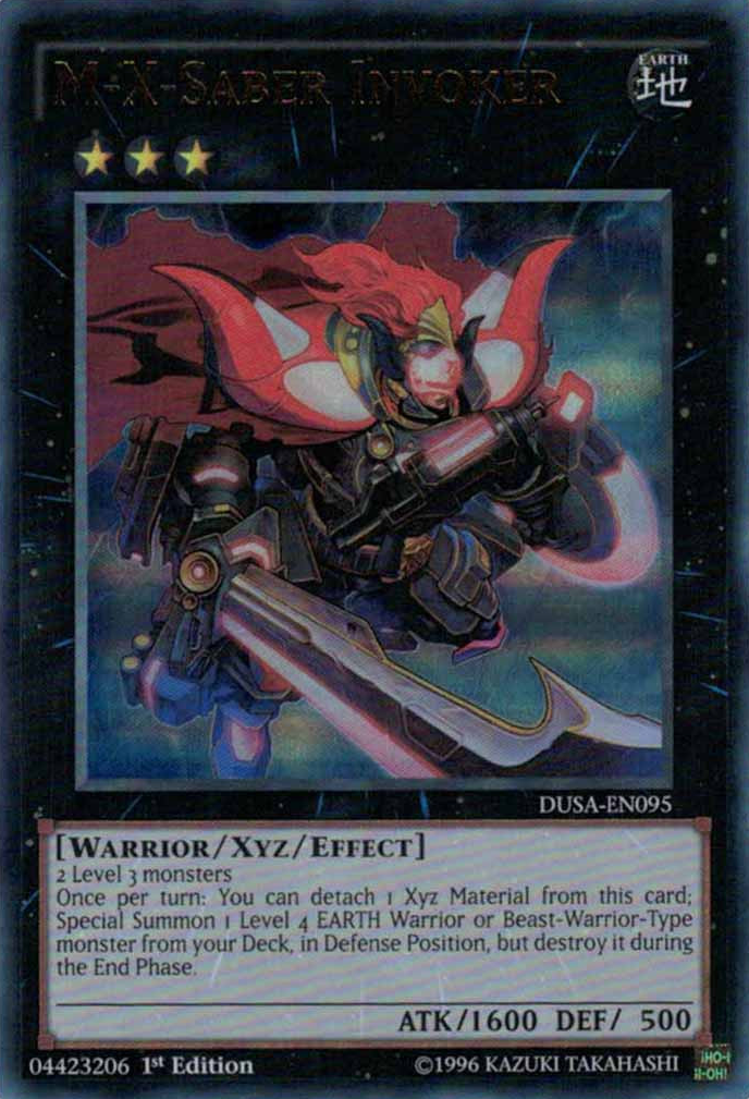 M-X-Saber Invoker [DUSA-EN095] Ultra Rare | Arkham Games and Comics