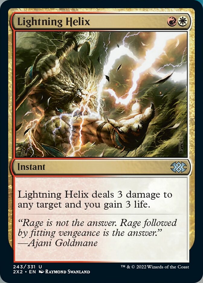 Lightning Helix [Double Masters 2022] | Arkham Games and Comics