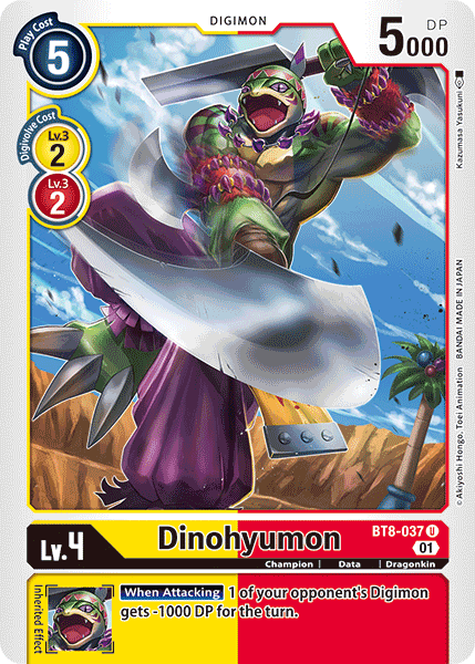 Dinohyumon [BT8-037] [New Awakening] | Arkham Games and Comics