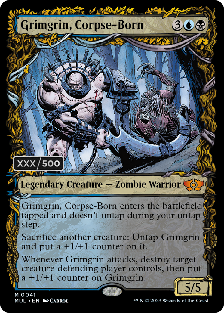 Grimgrin, Corpse-Born (Serialized) [Multiverse Legends] | Arkham Games and Comics
