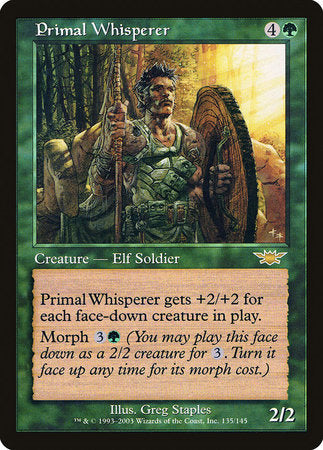 Primal Whisperer [Legions] | Arkham Games and Comics