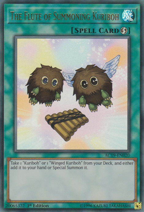 The Flute of Summoning Kuriboh [AC19-EN020] Ultra Rare | Arkham Games and Comics