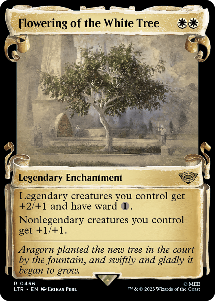 Flowering of the White Tree [The Lord of the Rings: Tales of Middle-Earth Showcase Scrolls] | Arkham Games and Comics