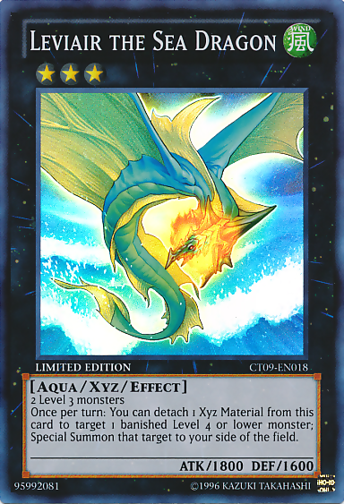 Leviair the Sea Dragon [CT09-EN018] Super Rare | Arkham Games and Comics