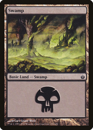 Swamp (151) [Mirrodin Besieged] | Arkham Games and Comics