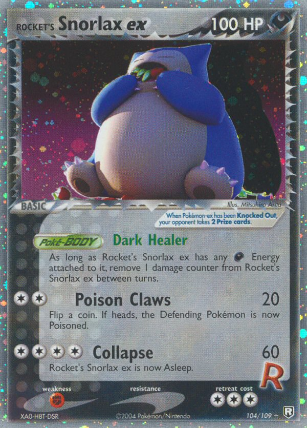 Rocket's Snorlax ex (104/109) [EX: Team Rocket Returns] | Arkham Games and Comics