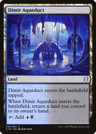 Dimir Aqueduct [Commander 2019] | Arkham Games and Comics