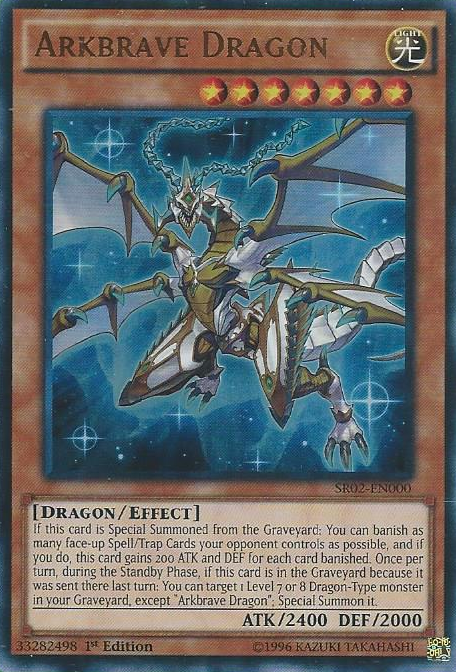 Arkbrave Dragon [SR02-EN000] Ultra Rare | Arkham Games and Comics