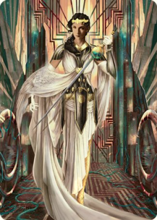 Elspeth Resplendent 2 Art Card [Streets of New Capenna Art Series] | Arkham Games and Comics