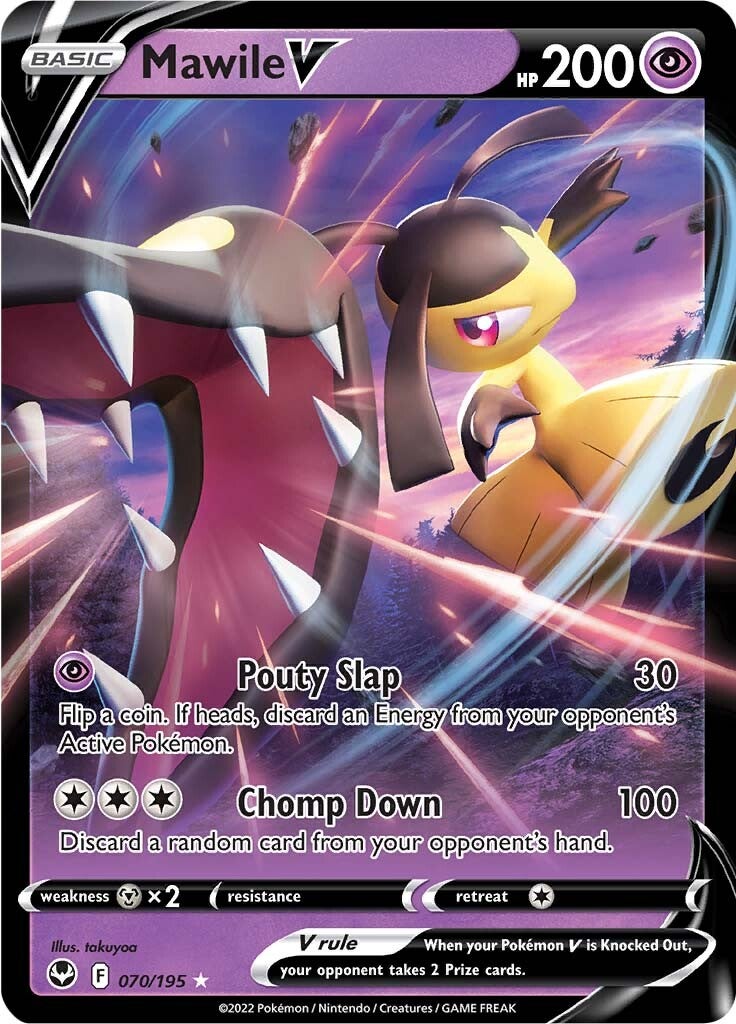 Mawile V (070/195) [Sword & Shield: Silver Tempest] | Arkham Games and Comics