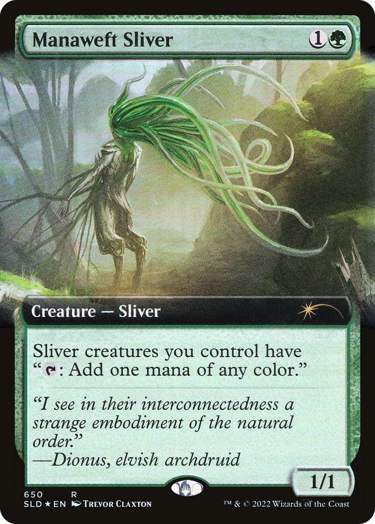 Manaweft Sliver (Extended Art) [Secret Lair Drop Promos] | Arkham Games and Comics