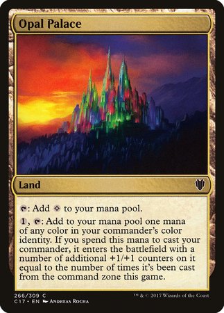 Opal Palace [Commander 2017] | Arkham Games and Comics