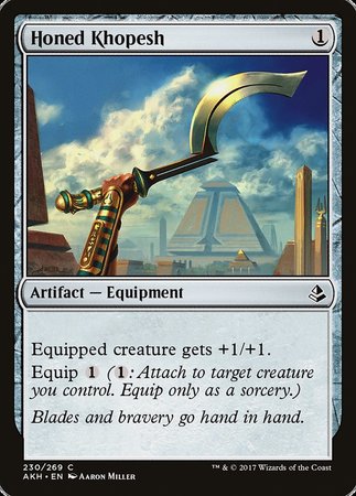 Honed Khopesh [Amonkhet] | Arkham Games and Comics