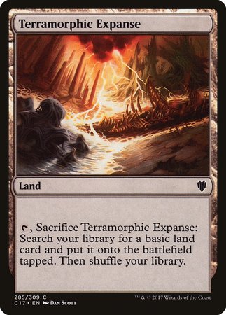 Terramorphic Expanse [Commander 2017] | Arkham Games and Comics