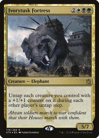 Ivorytusk Fortress [Khans of Tarkir Promos] | Arkham Games and Comics