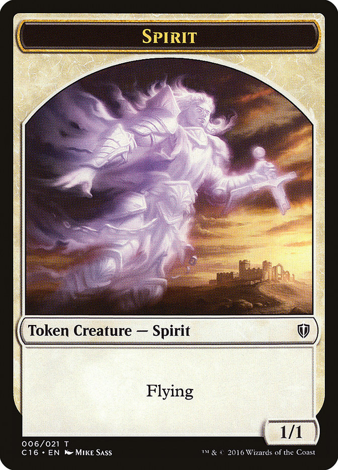 Spirit (006/021) [Commander 2016 Tokens] | Arkham Games and Comics