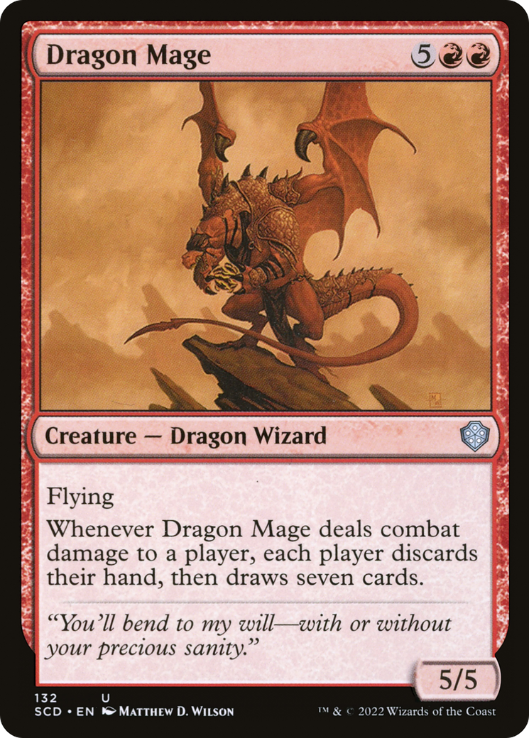 Dragon Mage [Starter Commander Decks] | Arkham Games and Comics