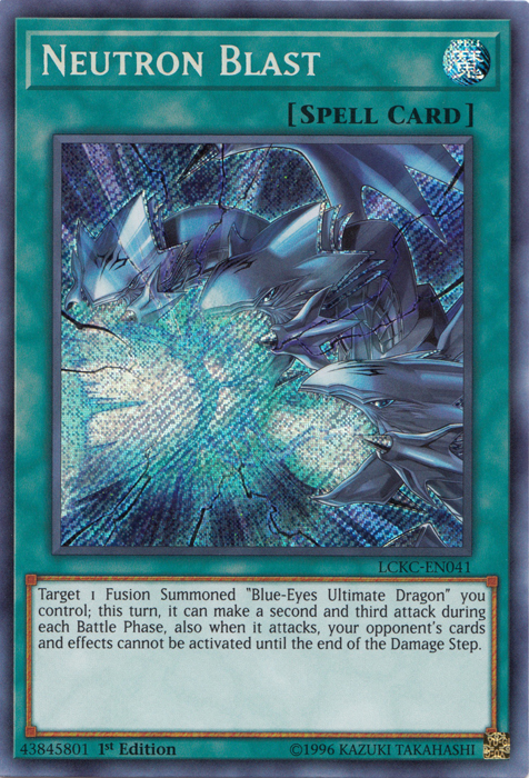 Neutron Blast [LCKC-EN041] Secret Rare | Arkham Games and Comics