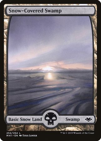 Snow-Covered Swamp [Modern Horizons] | Arkham Games and Comics