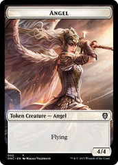 Soldier (007) // Angel Double-Sided Token [Phyrexia: All Will Be One Commander Tokens] | Arkham Games and Comics