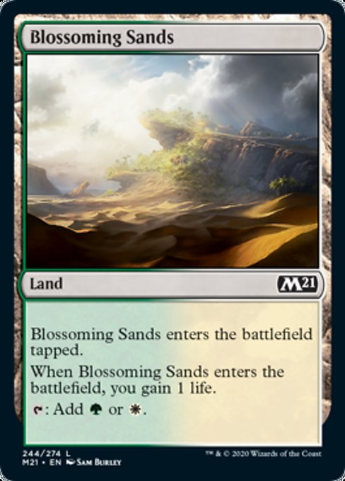 Blossoming Sands [Core Set 2021] | Arkham Games and Comics