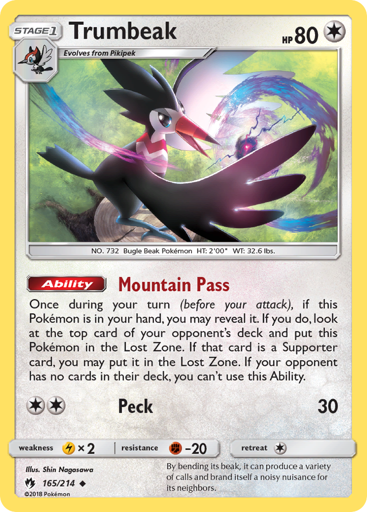 Trumbeak (165/214) [Sun & Moon: Lost Thunder] | Arkham Games and Comics