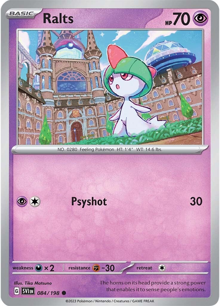 Ralts (084/198) [Scarlet & Violet: Base Set] | Arkham Games and Comics